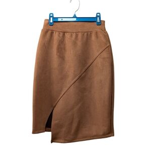 Elegant Brown Women's Skirt